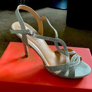 Sequin heels